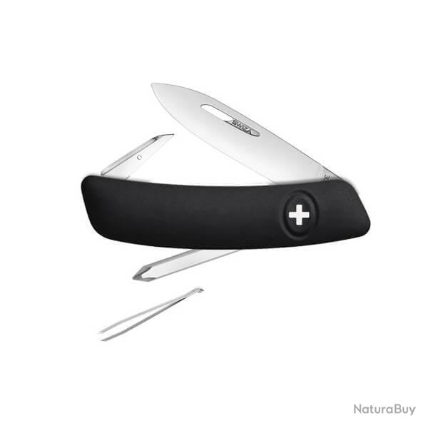 SZD02 couteau suisse Swiza SZD02N noir