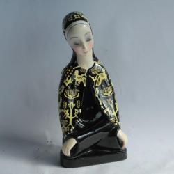 LENCI Madonna céramique Italie Art déco