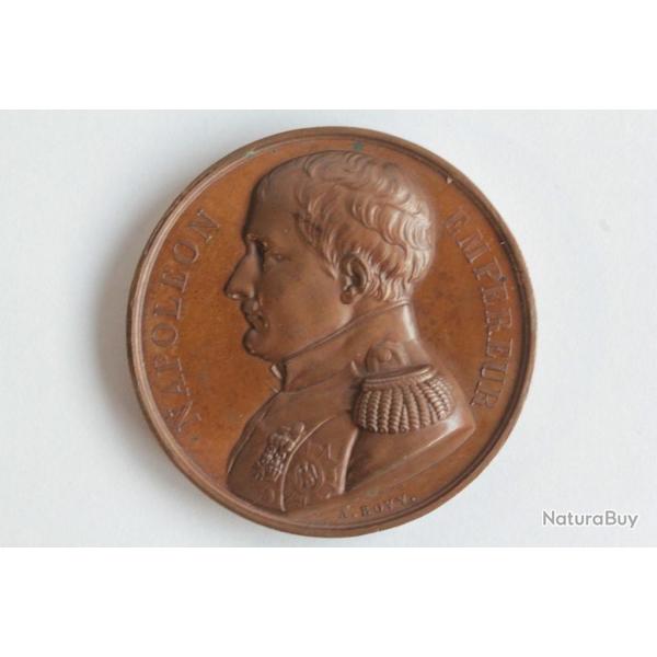 M�daille Napol�on Empereur M�morial de Sainte-H�l�ne 1840