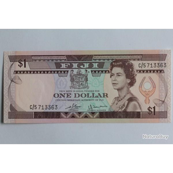 Billet 1 Dollar Fiji 1980 neuf