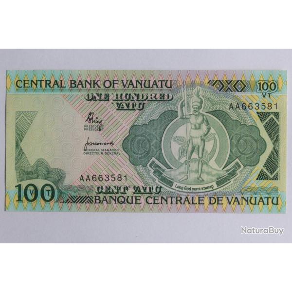 Billet 100 Vatu Vanuatu type 1982-89 neuf
