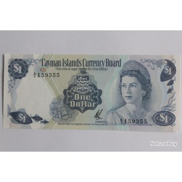 Billet 1 Dollar �les Ca�mans 1971 neuf