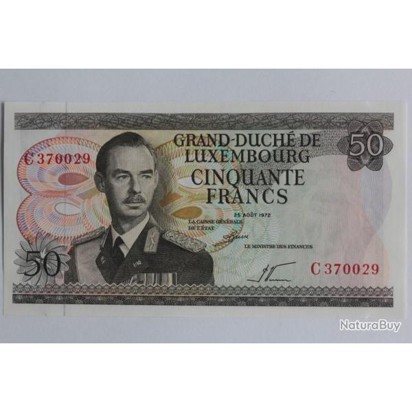 Billet 50 Francs 1972 Luxembourg neuf