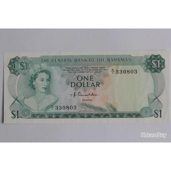 Billet 1 Dollar Bahamas 1974 neuf