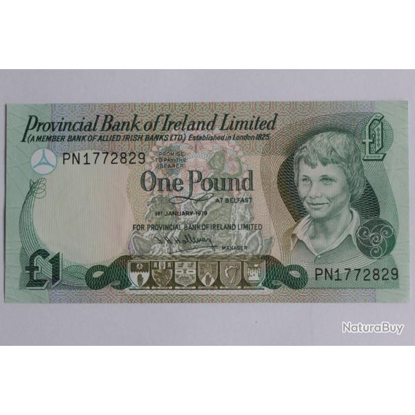 Billet 1 Pound Irlande du Nord 1979 neuf