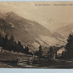 CPA Suisse Col des Planches Grand Combin et Mont Velan