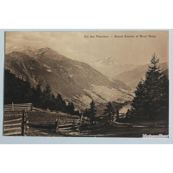CPA Suisse Col des Planches Grand Combin et Mont Velan