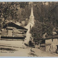 CPA Suisse Les Marécottes L'Église