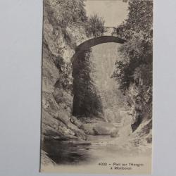 CPA Suisse Pont sur l'Hongrin à Montbovon