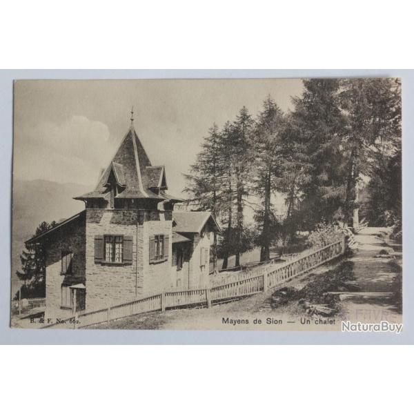 CPA Suisse Mayens de Sion Chalet