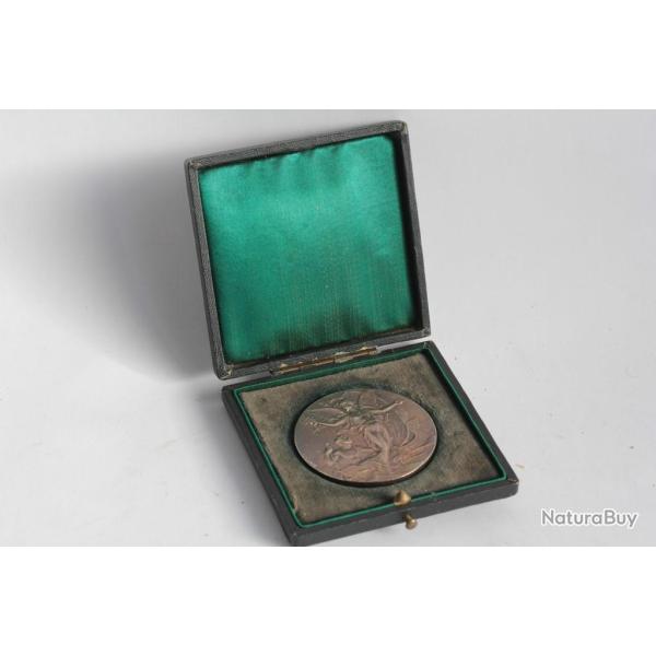 M�daille argent F. Vernon Union des Yachts fran�ais Arcachon 1900