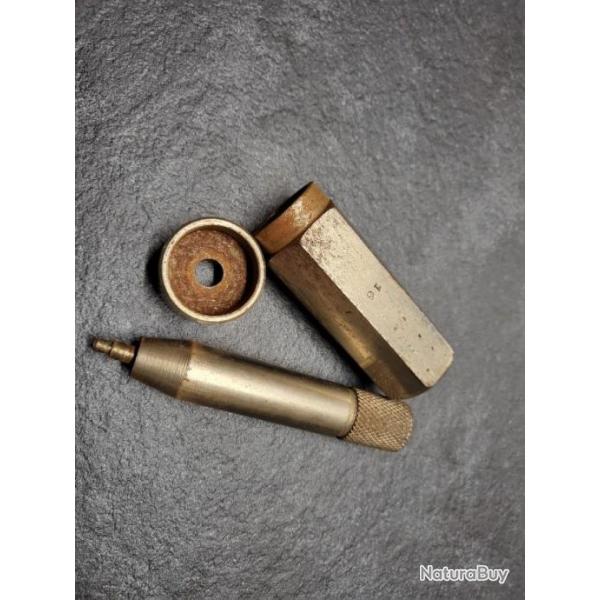 Jeu outil desamorceur recalibreur calibre 16 Vendu dans son jus