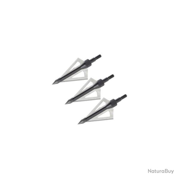 3 POINTES DE CHASSE BROADHEAD 2 POUR FLECHE NXG