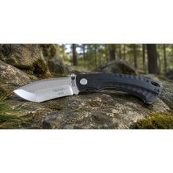 Couteau United Cutlery Honshu Senjutsu Tanto Lame Acier D2 Manche G10 IKBS Linerlock Clip UC3515