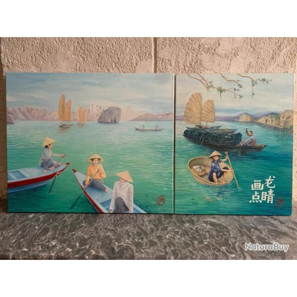 peinture � l'huile - Asie