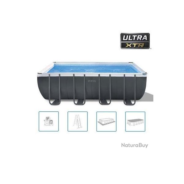 Piscine Autoportante Ensemble de piscine Ultra XTR Frame Rectangulaire 549x274x132 cm INTEX