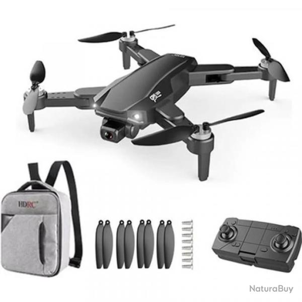 Drone Pliable avec Double Cam�ra 6K 1080P HD WiFi FPV + Sac � dos + 3 Batteries Haute Qualit�