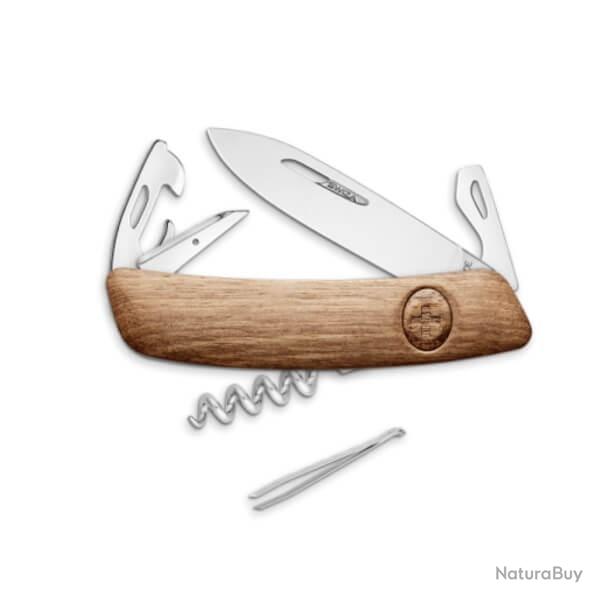 SZD03BNOY-Couteau suisse Swiza D03 bois de noyer