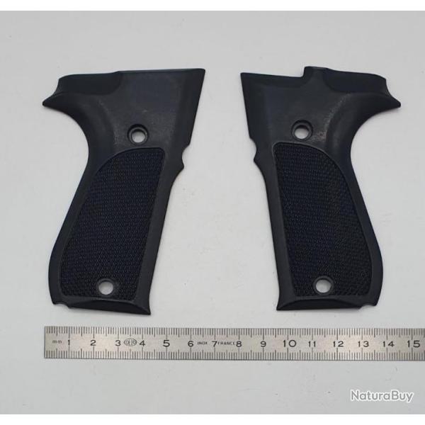 Paire de plaquettes bak�lite Walther CP88 : 4,5mm.