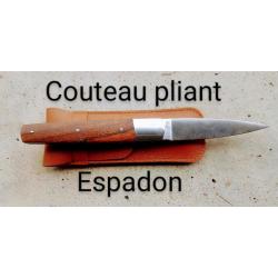 Tr&egrave;s beau Couteau pliant espadon