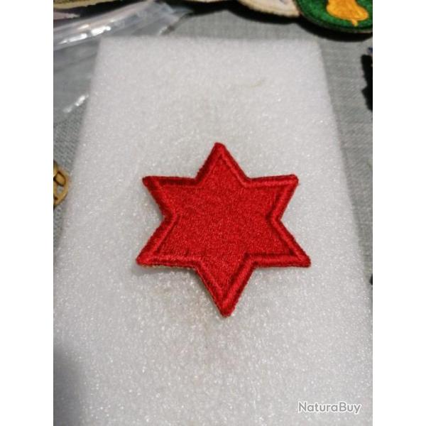 Patch arm�e us 6th INFANTRY DIVISION ww2 original 1