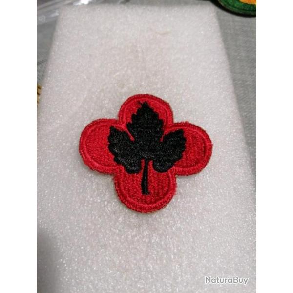Patch arm�e us 43rd INFANTRY DIVISION ww2 original
