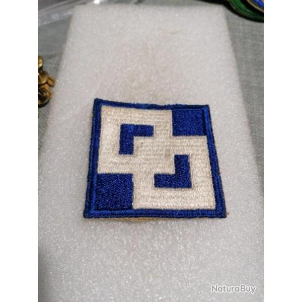 Beau Patch arm�e us 2nd SERVICE COMMAND ww2 original 1