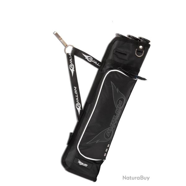 Carquois Avalon de ceinture Tyro Gaucher (LH) Noir