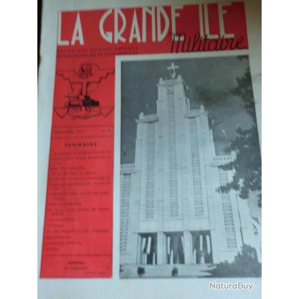 REVUE DES FORCES ARMEES DE MADAGASCARD  LA GRANDE ILE NOVEMBRE 1953  MAJUNCA LA CATHEDRALE  /  No  8