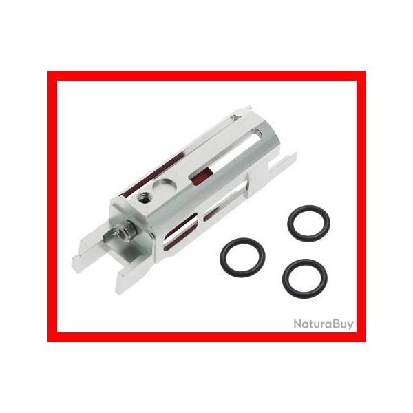 CAGE NOZZLE EN ALUMINIUM B01 DYNAMIC BLOWBACK HOUSING POUR HI-CAPA ARGENT