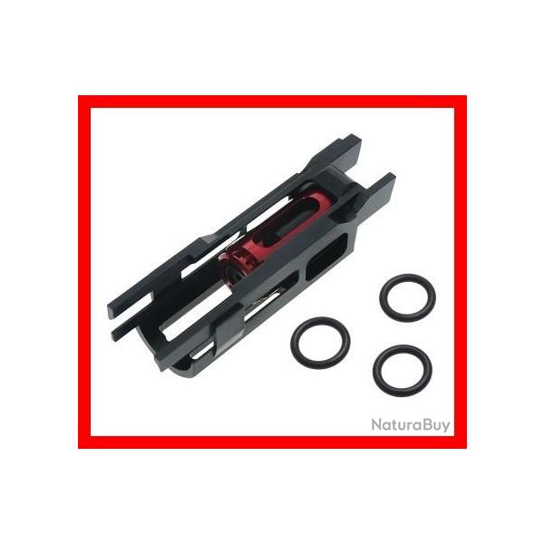 CAGE NOZZLE EN ALUMINIUM B01 DYNAMIC BLOWBACK HOUSING POUR HI-CAPA NOIR