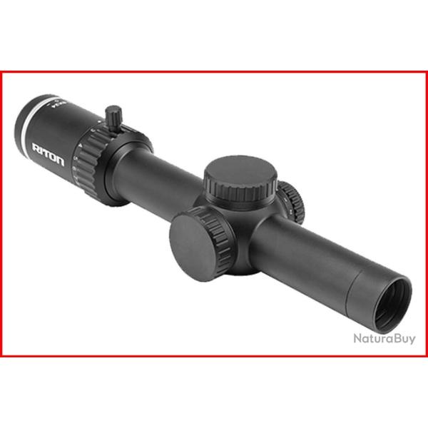 LUNETTE RITON 3 TACTIX 1-8X24 MOA RETICULE LUMINEUX