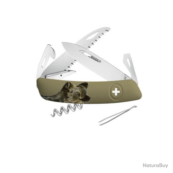 SZD05SAN-Couteau suisse Swiza D05 impression sanglier