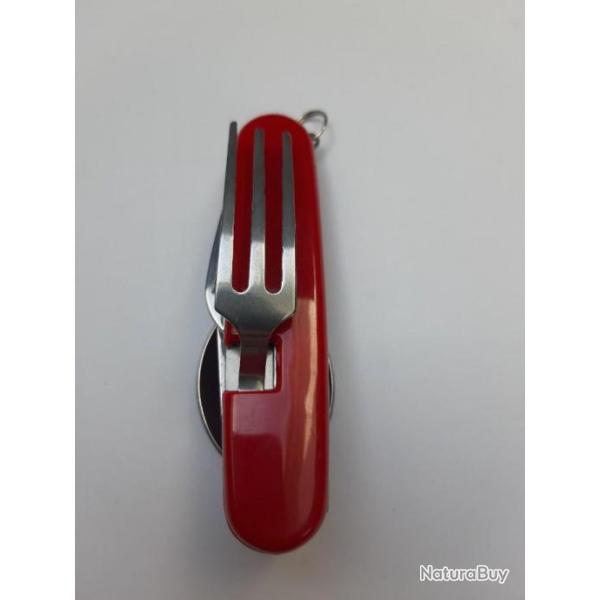 Couteau 4 en 1 rouge