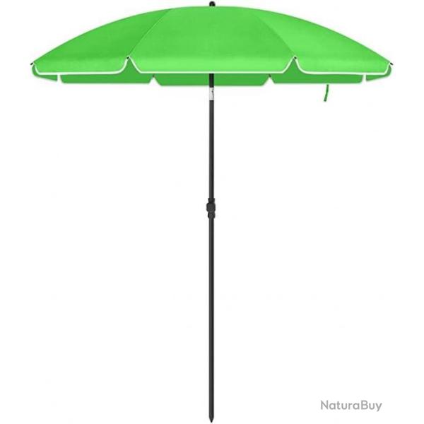 Parasol anti UV  1,6 - Bleu - Piscine, jardin, plage...Etc - Sac de transport