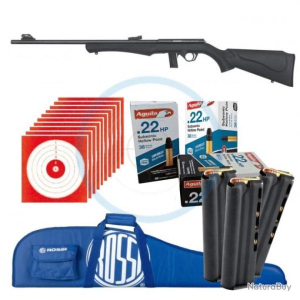 Pack Tireur Carabine 22LR Rossi 8122 Synth�tique - Livraison Offerte