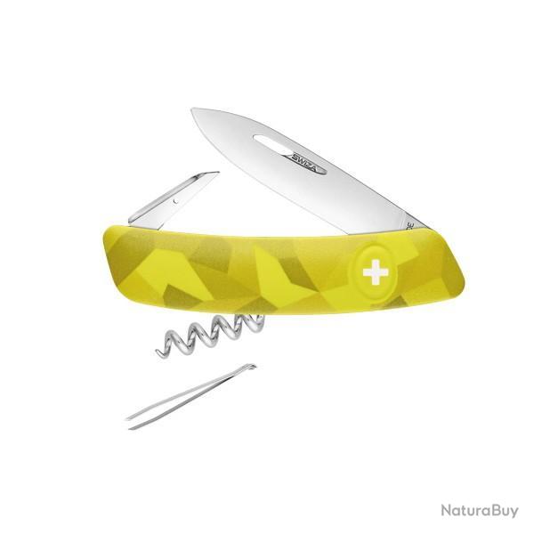 SZC01VELOR-Couteau suisse Swiza C01 Jaune