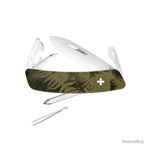 SZC04SILVA-Couteau suisse Swiza C04 Kaki
