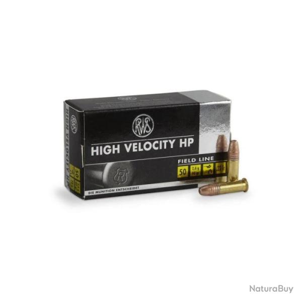 Balles RWS High Velocity Hollow Point - Cal 22 LR - 22LR / Par 1 / 40