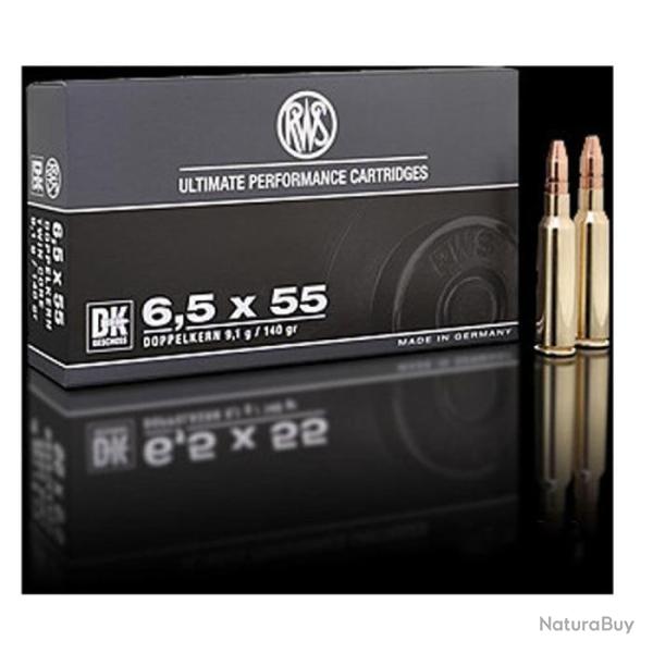 Balles RWS DK - Cal. 6.5x55 SE - Par 1