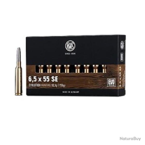 Balles RWS EVO - Cal. 6.5x55 SE - 6.5x55 / Par 1