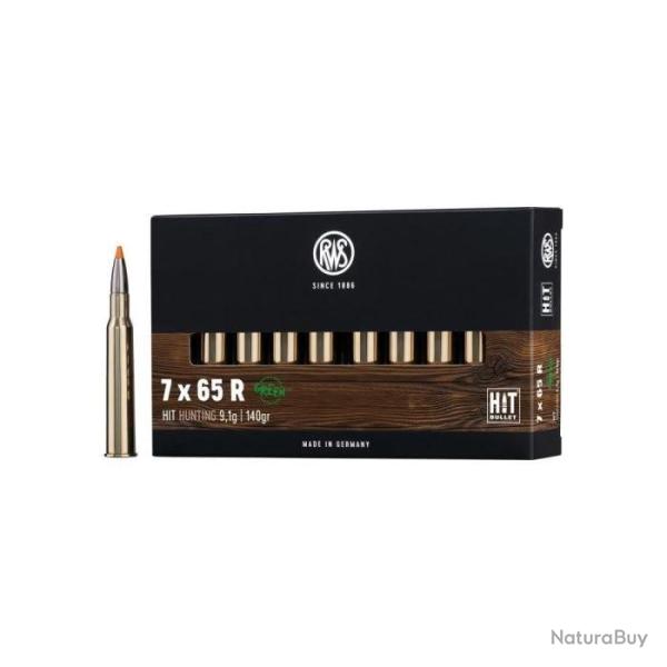 Balles RWS HIT - Cal. 7x65 R - 7x65 R / Par 1