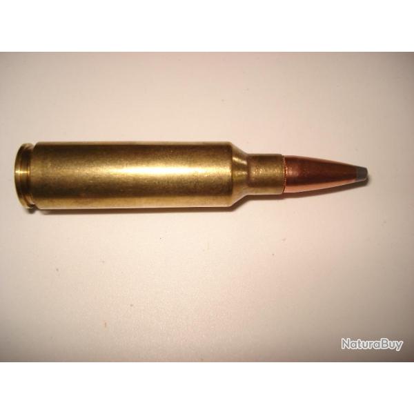 une cartouche de 300 WSM pour collection de marque hornady, ogive demi blind�e