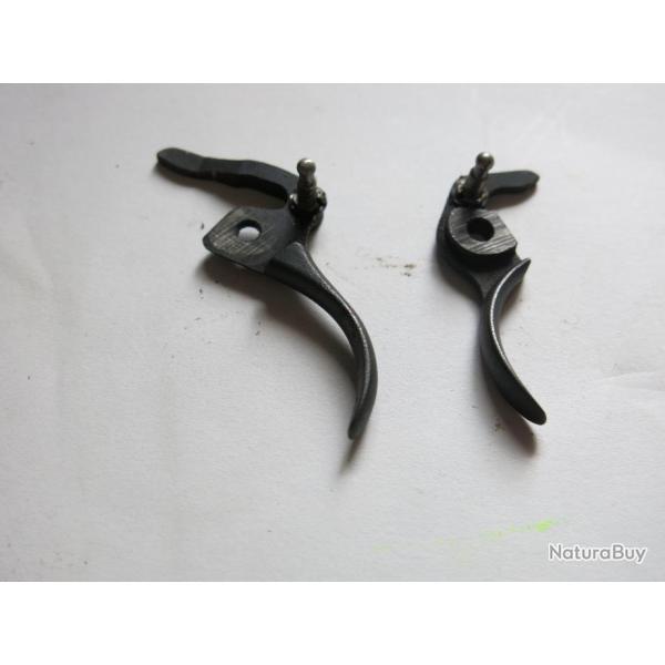 VENDU PAR CUIRASSIER11 PAIRE  DE DETENTES SUPERPOSE VERNEY CARRON SAGITTAIRE CAL 12
