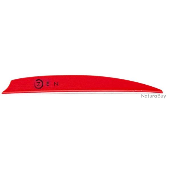 BOHNING - Plume ZEN 4" ROUGE N�ON