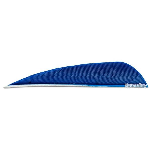 BUCK TRAIL - Plumes Naturelles Paraboliques 3" RH ROUGE