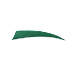 BUCK TRAIL - Plumes Naturelles Shield 4" RH VERT