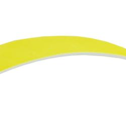 BUCK TRAIL - Plumes Naturelles Shield 4" RH JAUNE N&Eacute;ON
