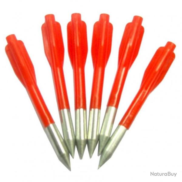 6 x Fl�chettes Fl�ches Type Prince RG2 Chasse pour Pistolet Arbal�te S�rie 501