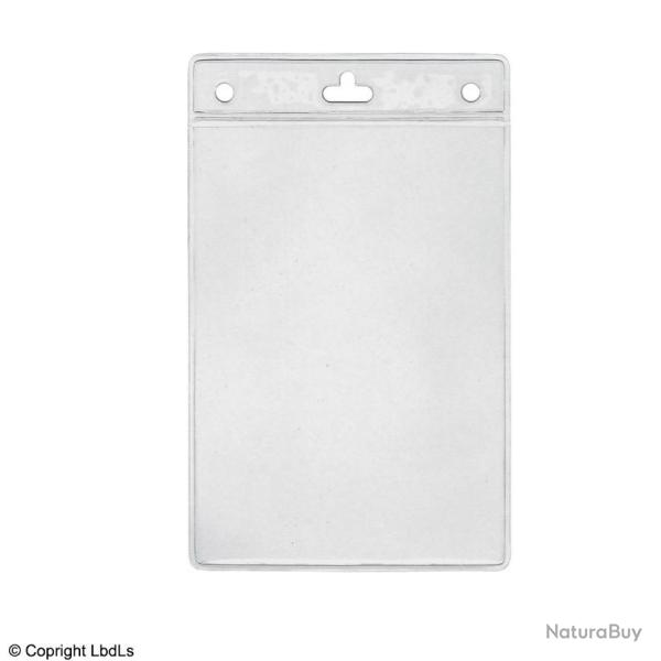 Porte badge souple vnementiel A6 106 x 150 mm